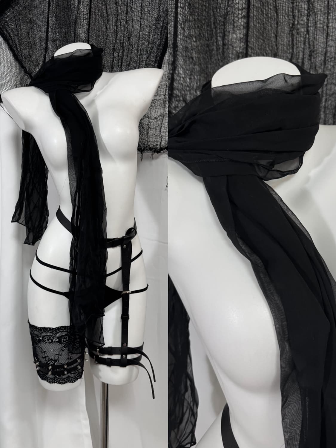 black scarf 상품이미지1