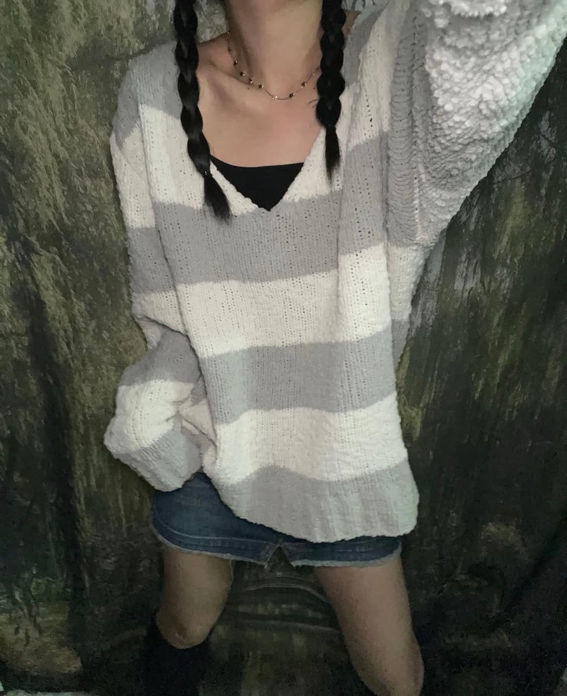 디아빈티지 스트라이프 니트 상품이미지1