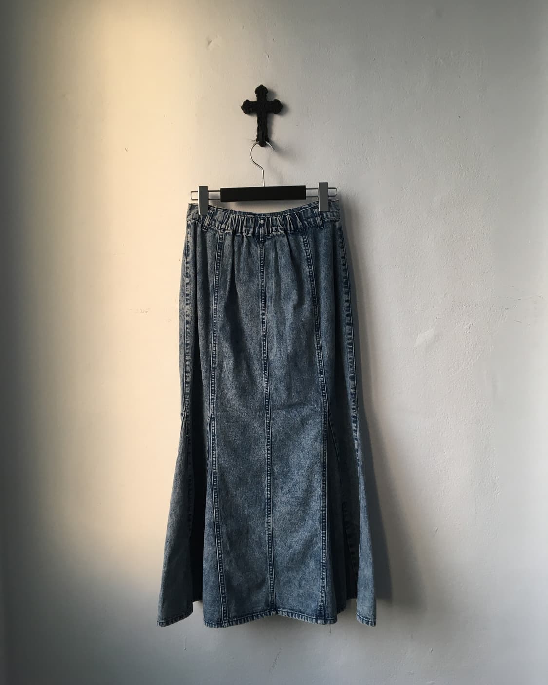 Washed lnog skirt 상품이미지3