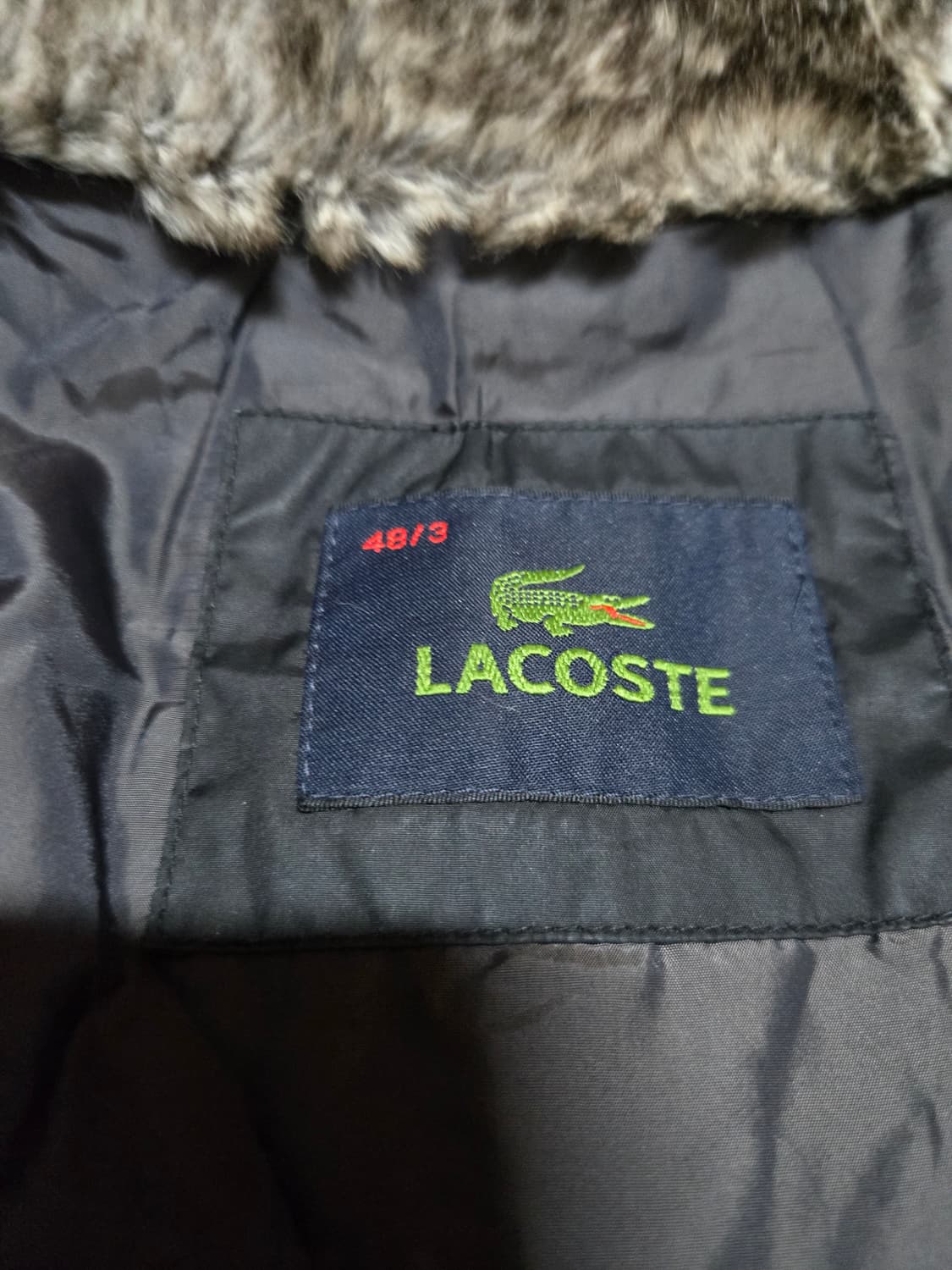 라코스테 남성 덕다운 점퍼(토끼털) 상품이미지6