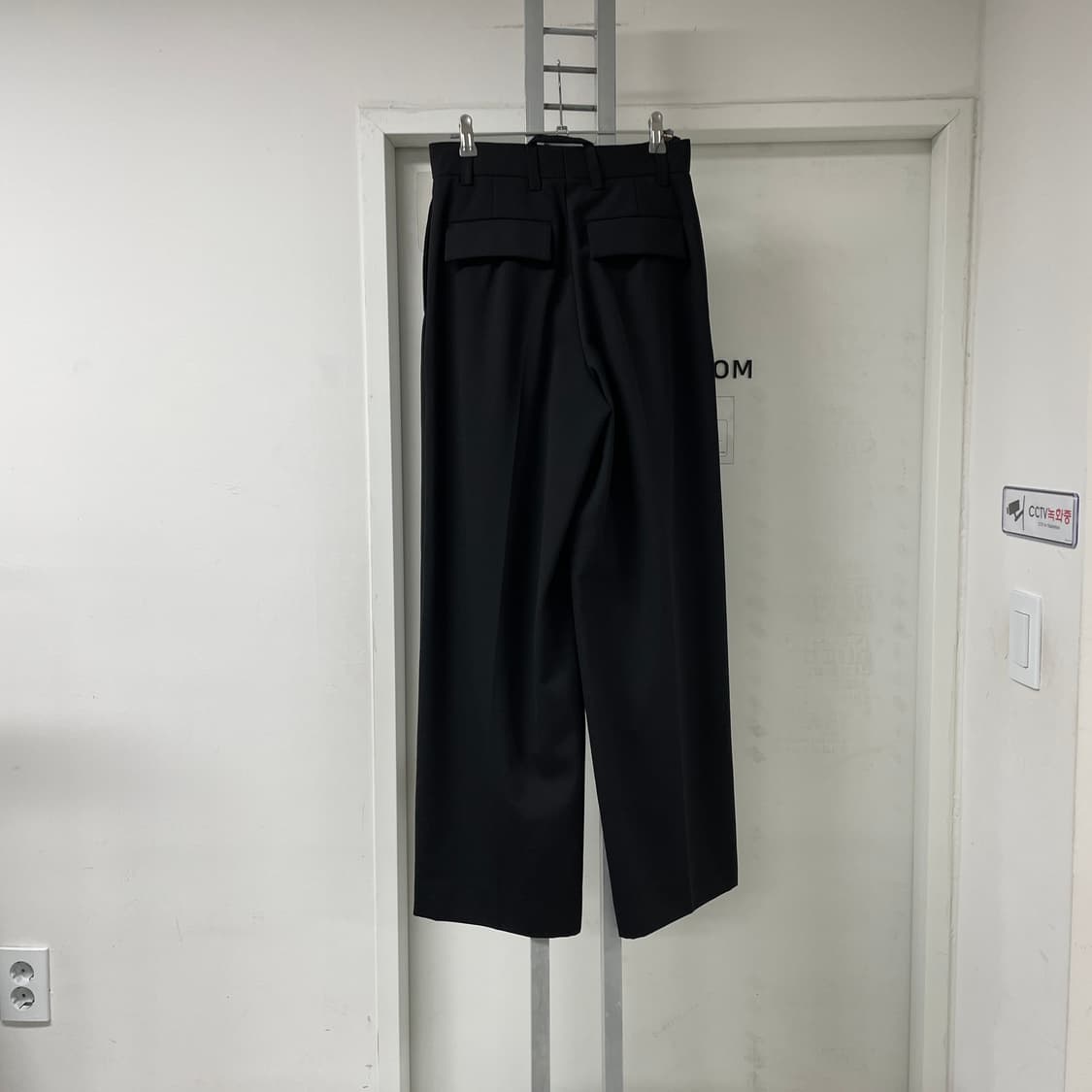 우영미 블랙 슬랙스 34(W) 상품이미지6