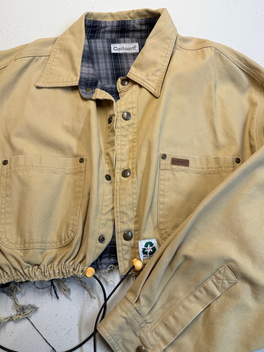 칼하트 빈티지 크롭 자켓 -LA빈티지샵 구매 상품이미지1