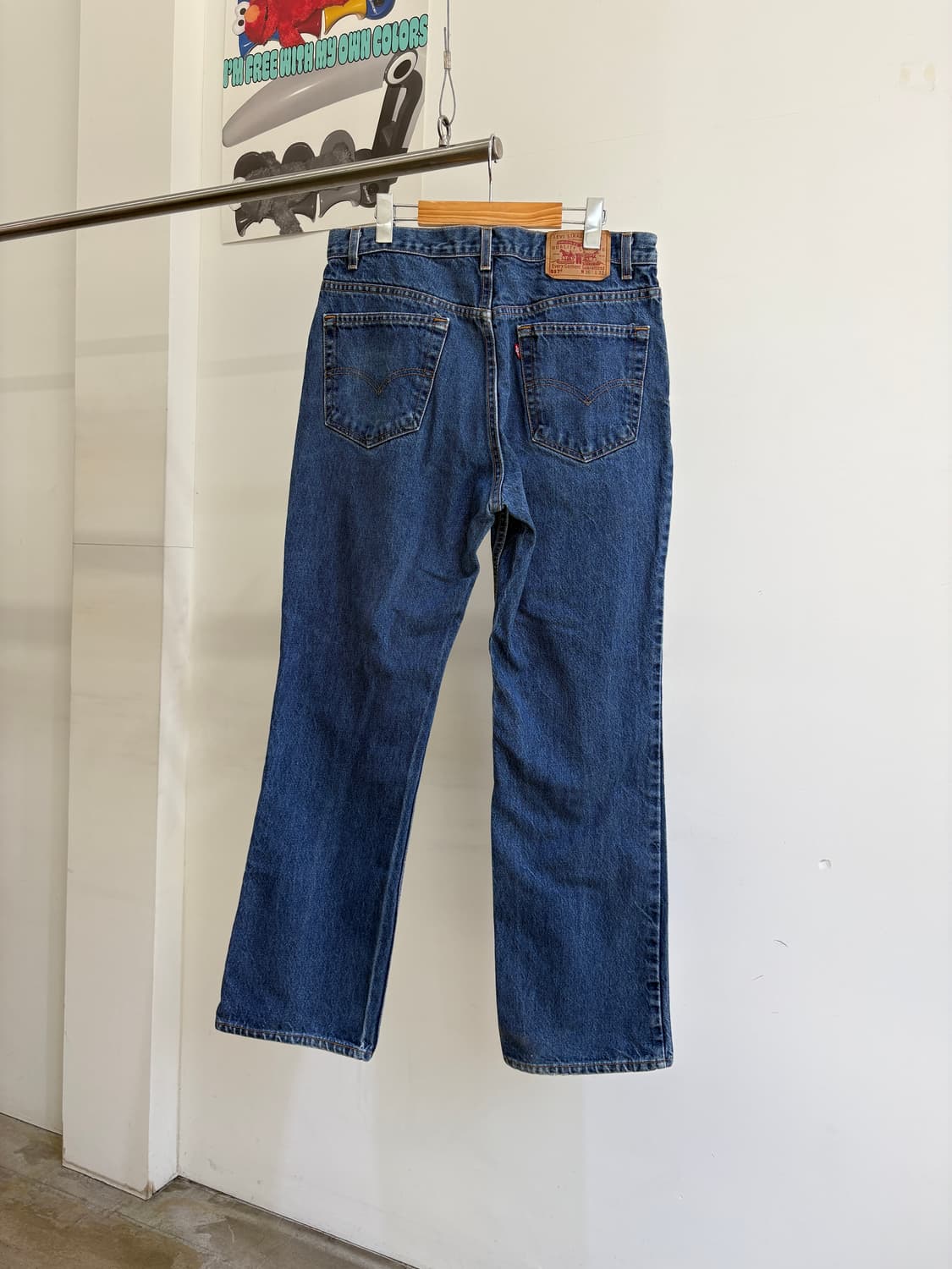 90's LEVIS 517 (Made in USA) 부츠컷데님 상품이미지5
