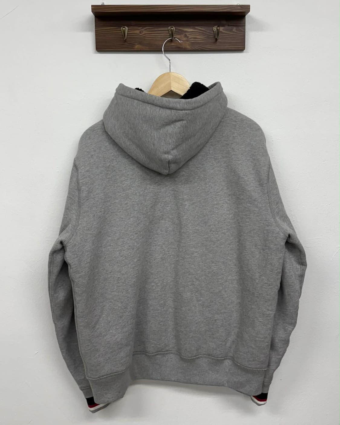 [L] 폴로 랄프로렌 쉐르파 그레이 후드집업 상품이미지2