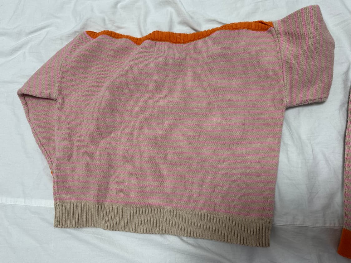 보보쇼즈 니트 상하의 18m 상태굿 상품이미지4