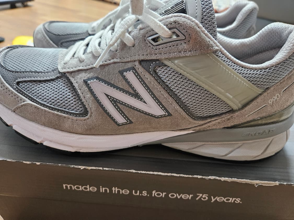 [275D] 뉴발란스 990v5 그레이 상품이미지2