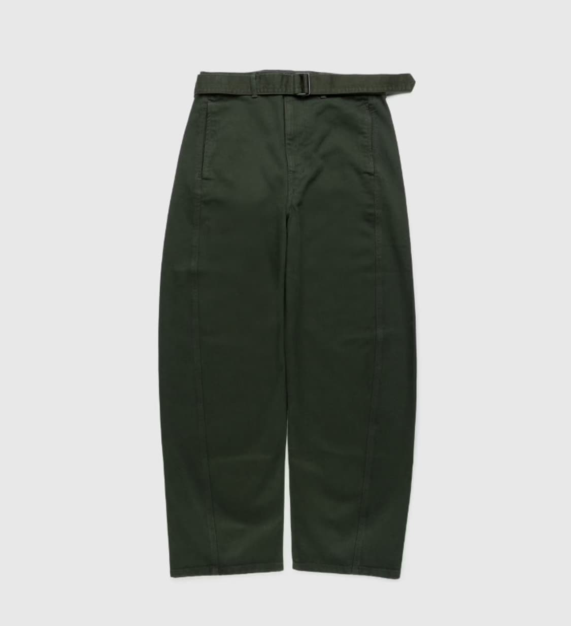 르메르 트위스트 벨티드 데님 팬츠 그린 S 상품이미지1