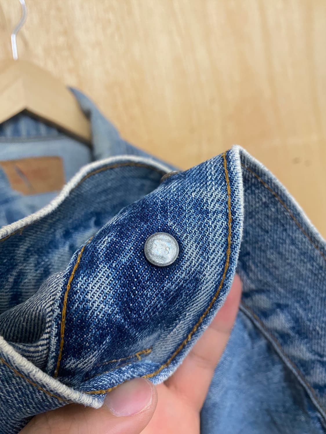 70s LEVI'S USA denim jacket 리바이스 70년대 데님 상품이미지8