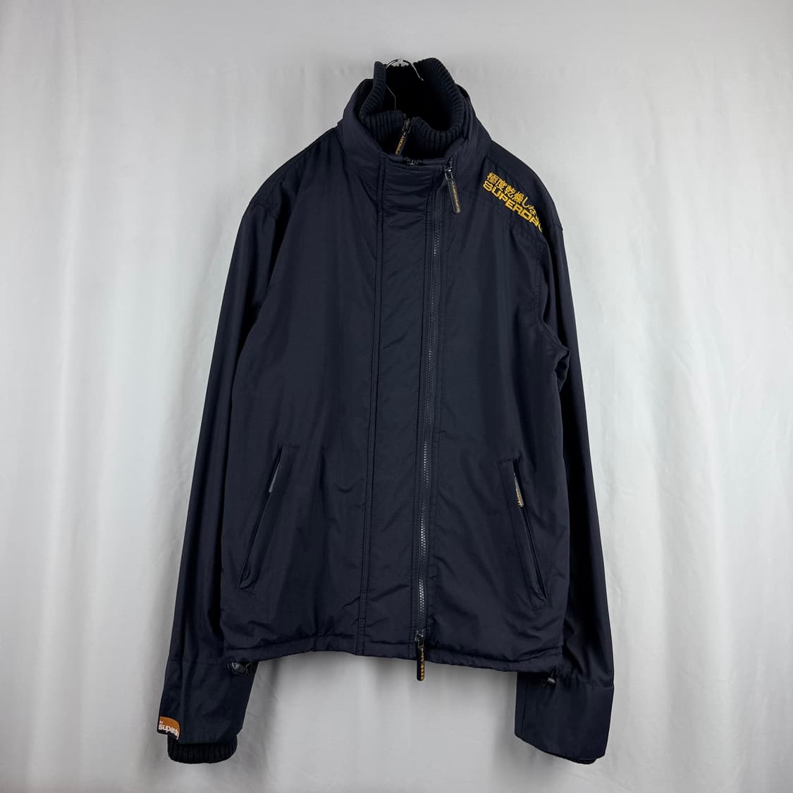 (S) 슈퍼드라이 빈티지 3-ZIP 윈드 자켓 네이비 상품이미지2