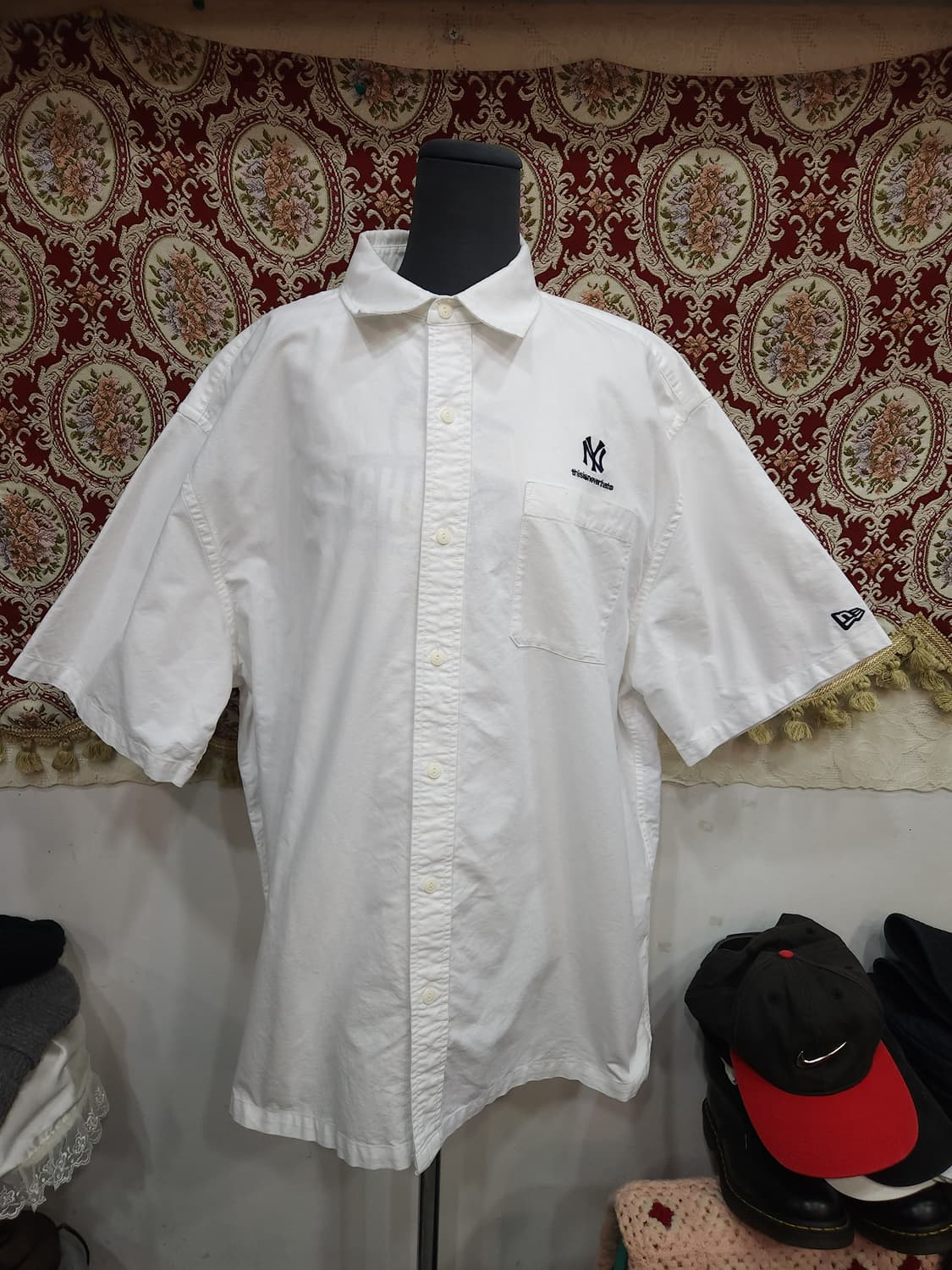 뉴에라 디스이즈네버댓 뉴욕양키스 옥스포드 셔츠

 상품이미지1