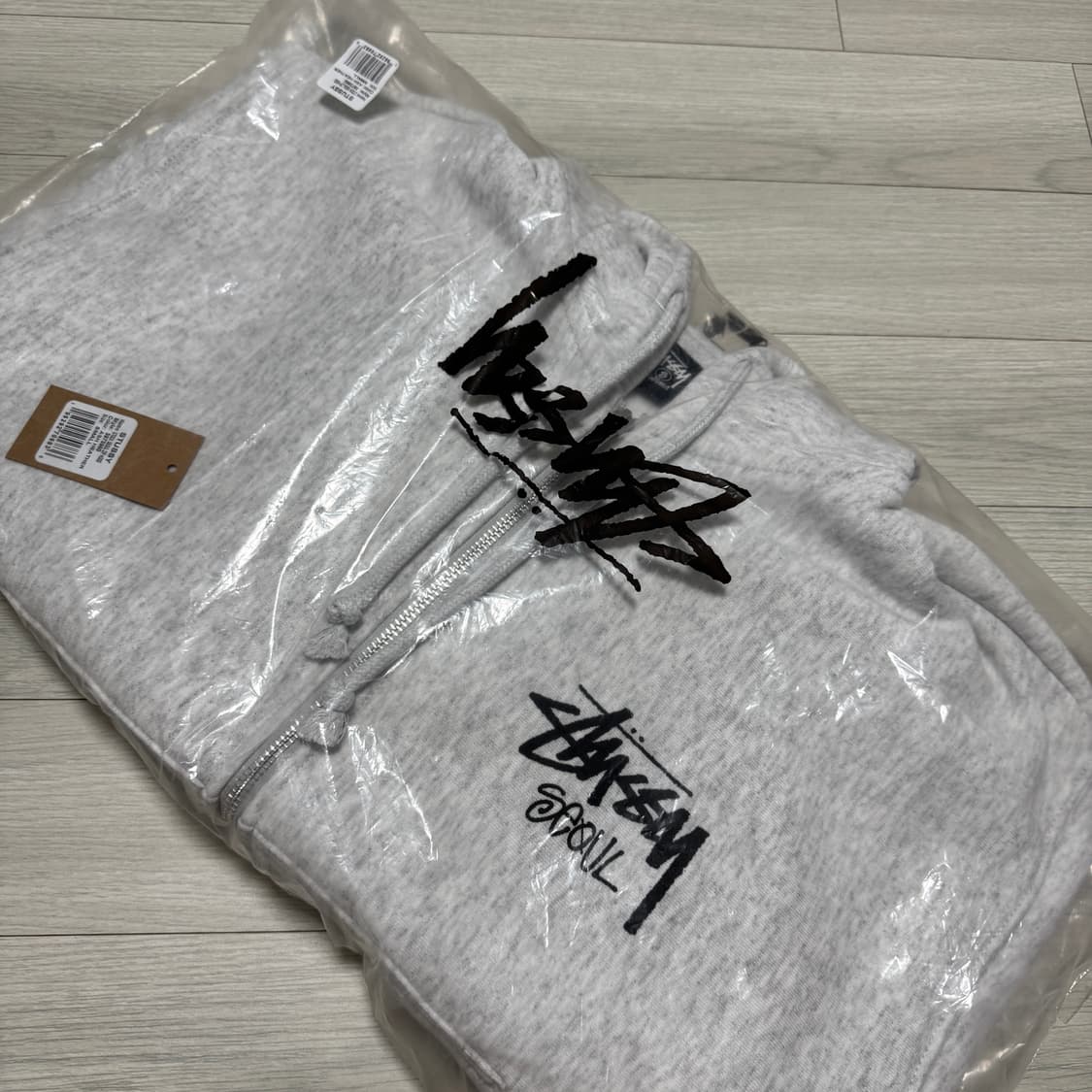 스투시 서울 후드집업 s 상품이미지1