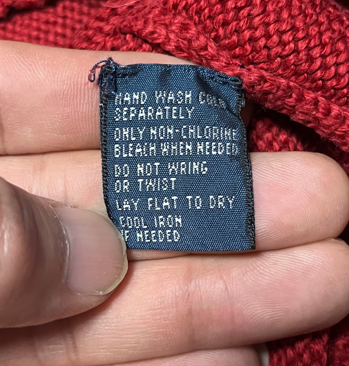 공용 폴로랄프로렌 꽈배기 니트 스웨터 L 상품이미지8