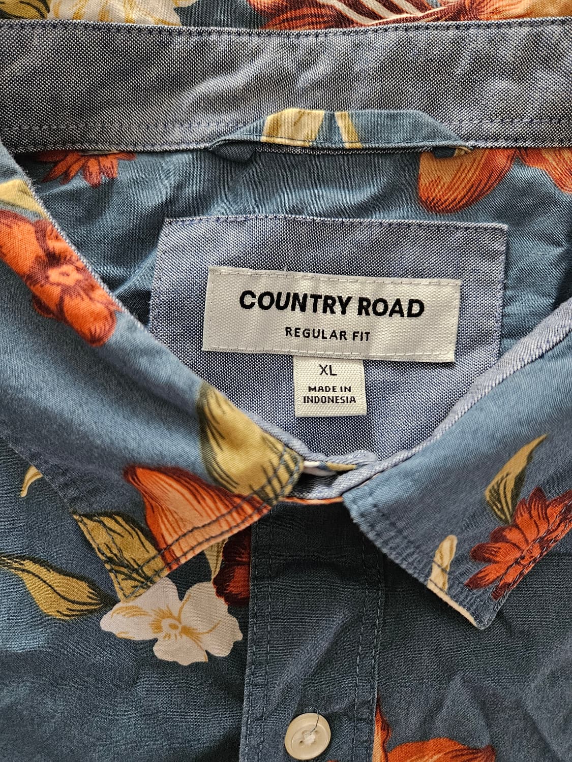 country road 하와이안 셔츠 XL 상품이미지3
