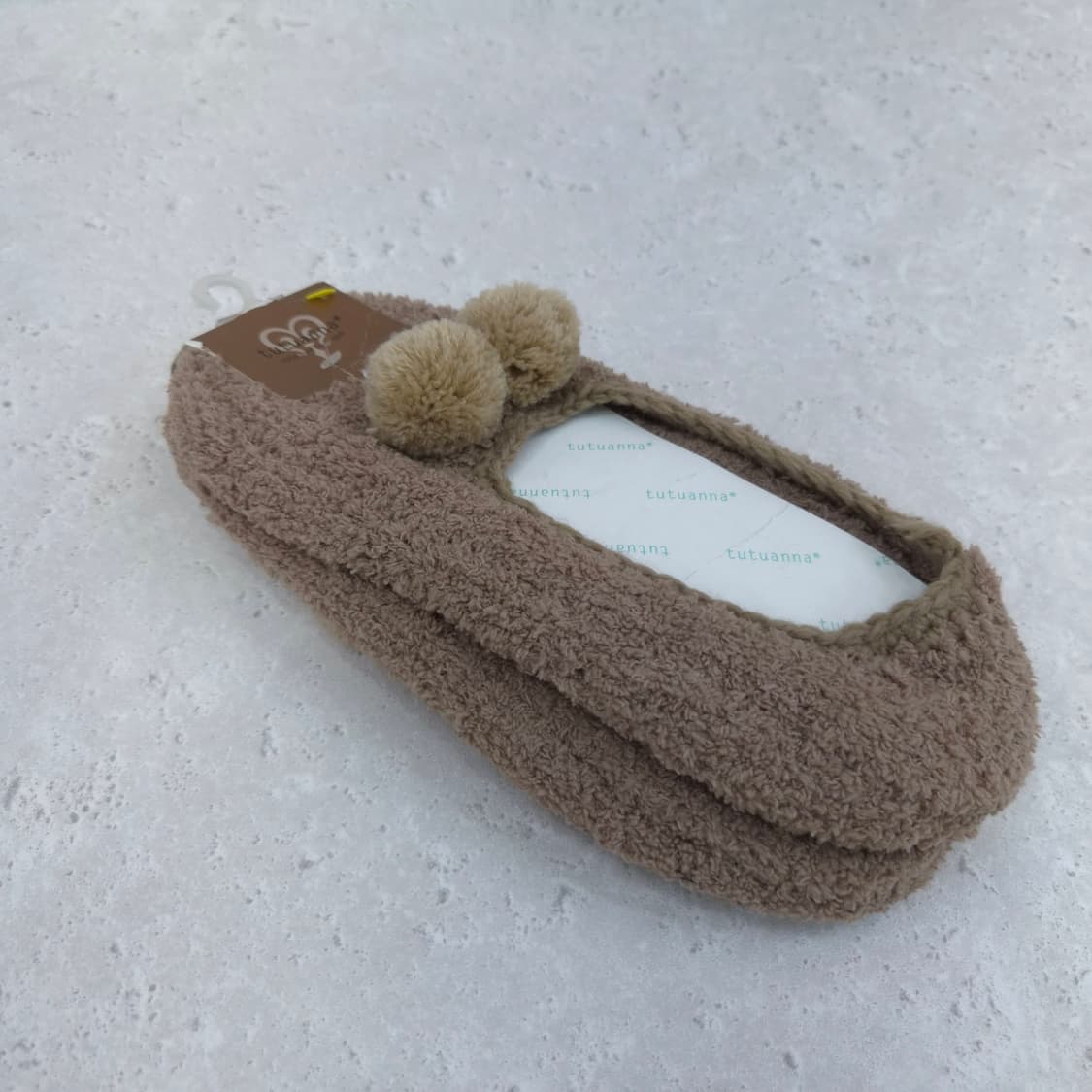 tutuanna 뽀글이 폼폼 룸슈즈 겨울 실내화 상품이미지3