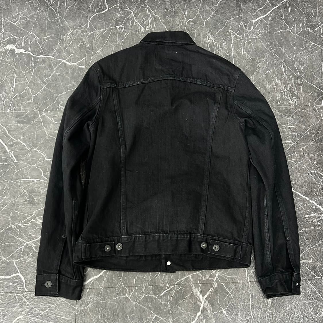 리바이스 블랙 데님 트러커 자켓 상품이미지6