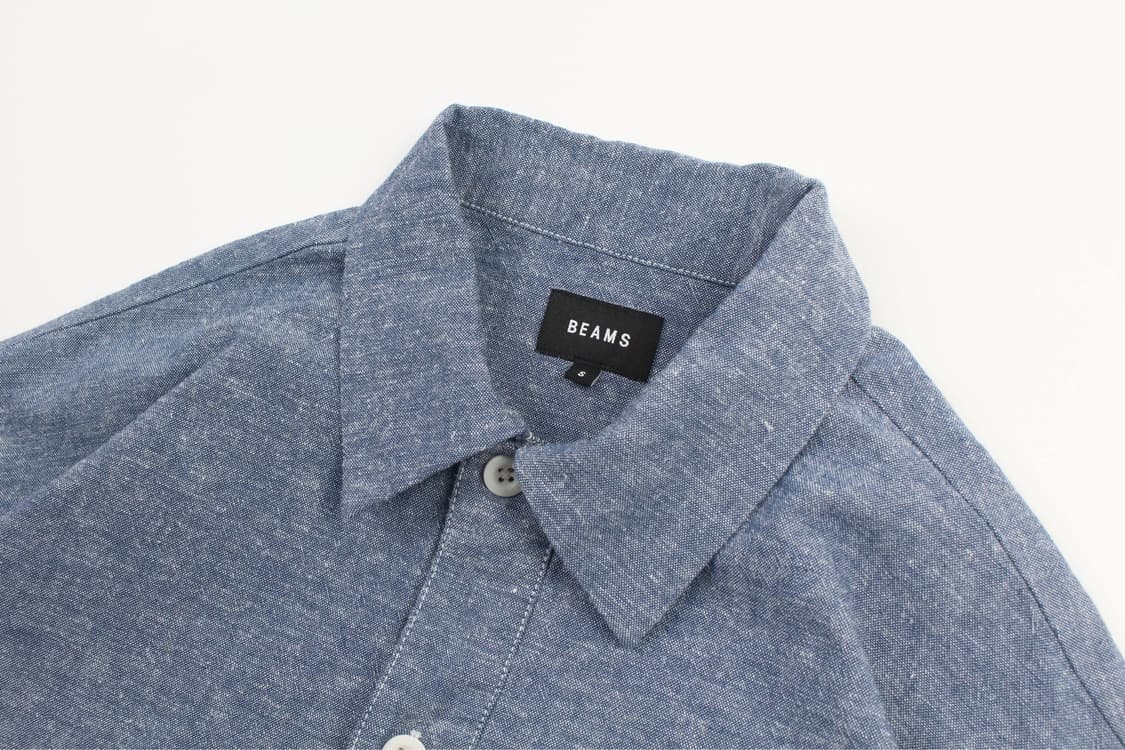 BEAMS Hemp Over Fit Pullover Shirt  상품이미지2