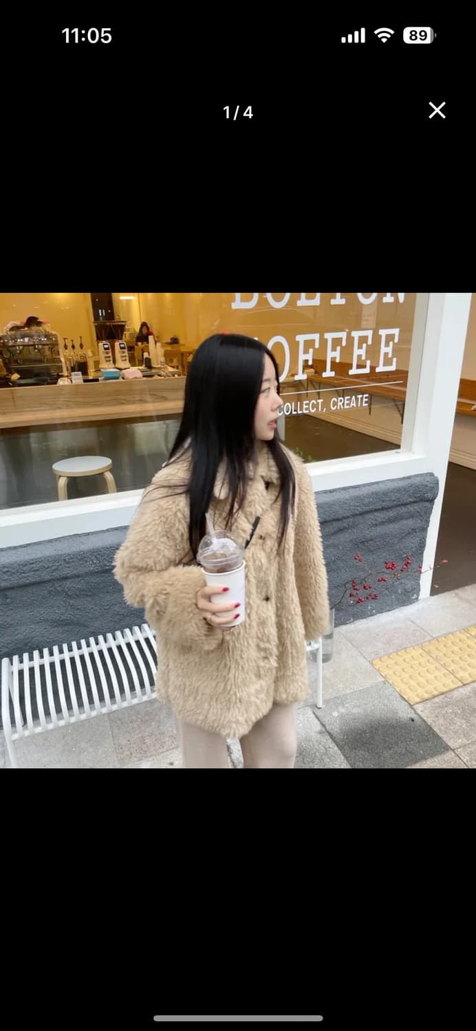 양털 페이크퍼 자켓 상품이미지1