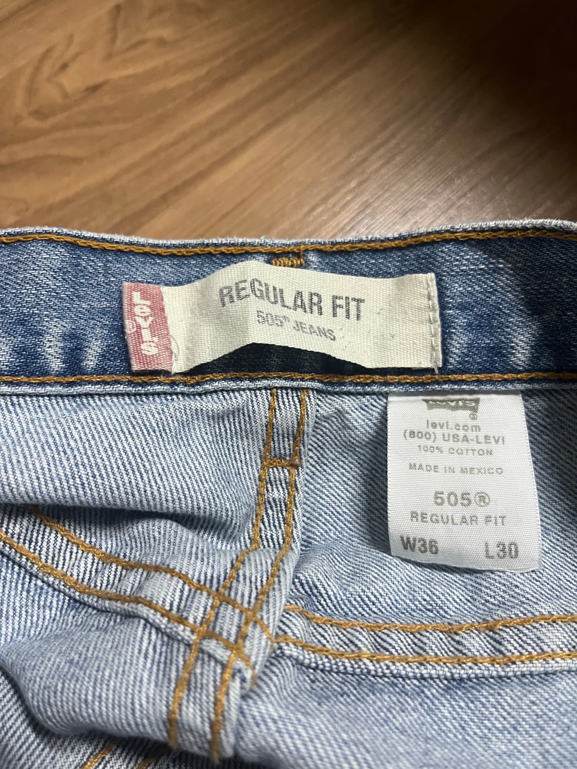 00s 리바이스 505 36/30 상품이미지3