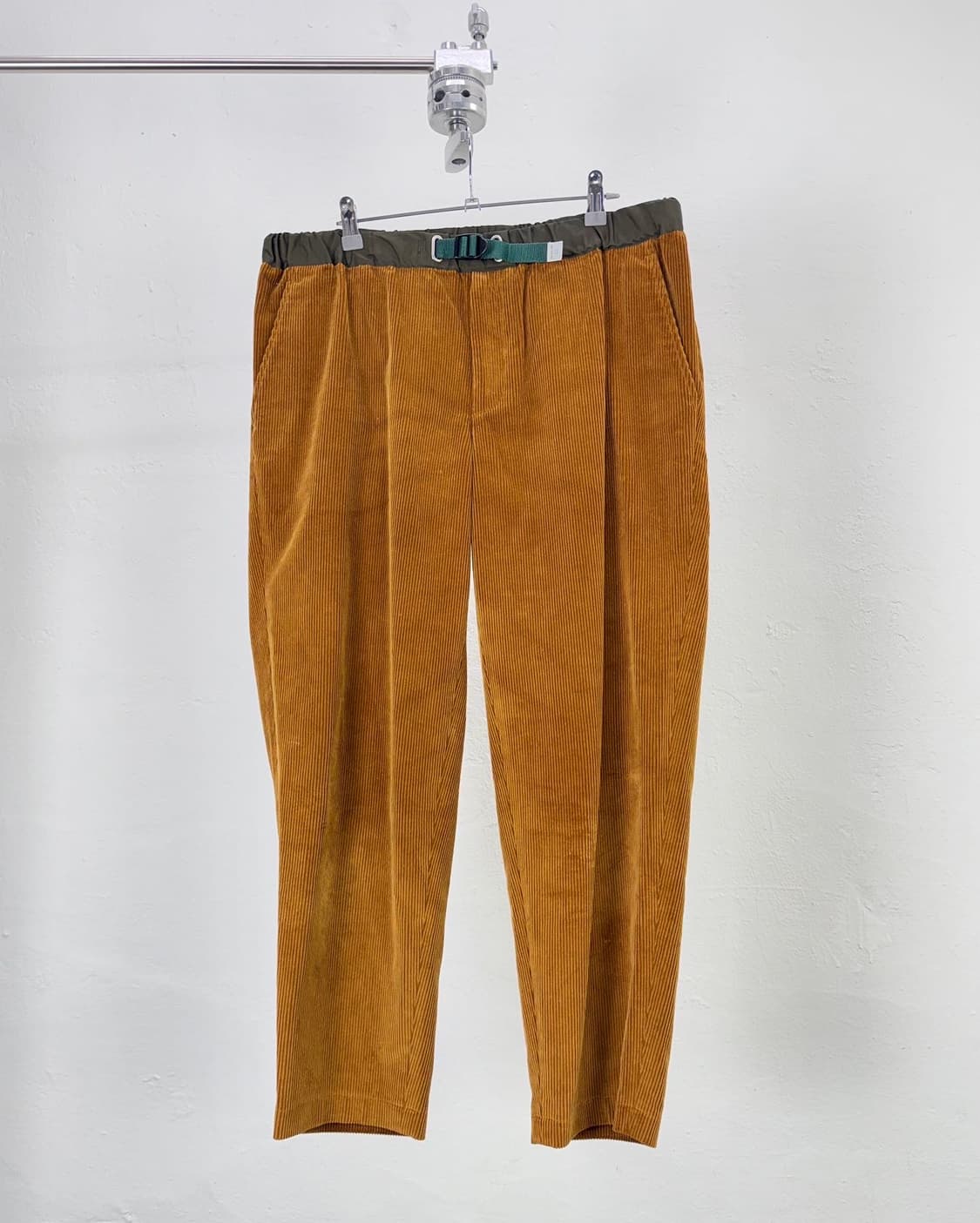 컬러 토바코 벨티드 코듀로이 골덴 팬츠 상품이미지1