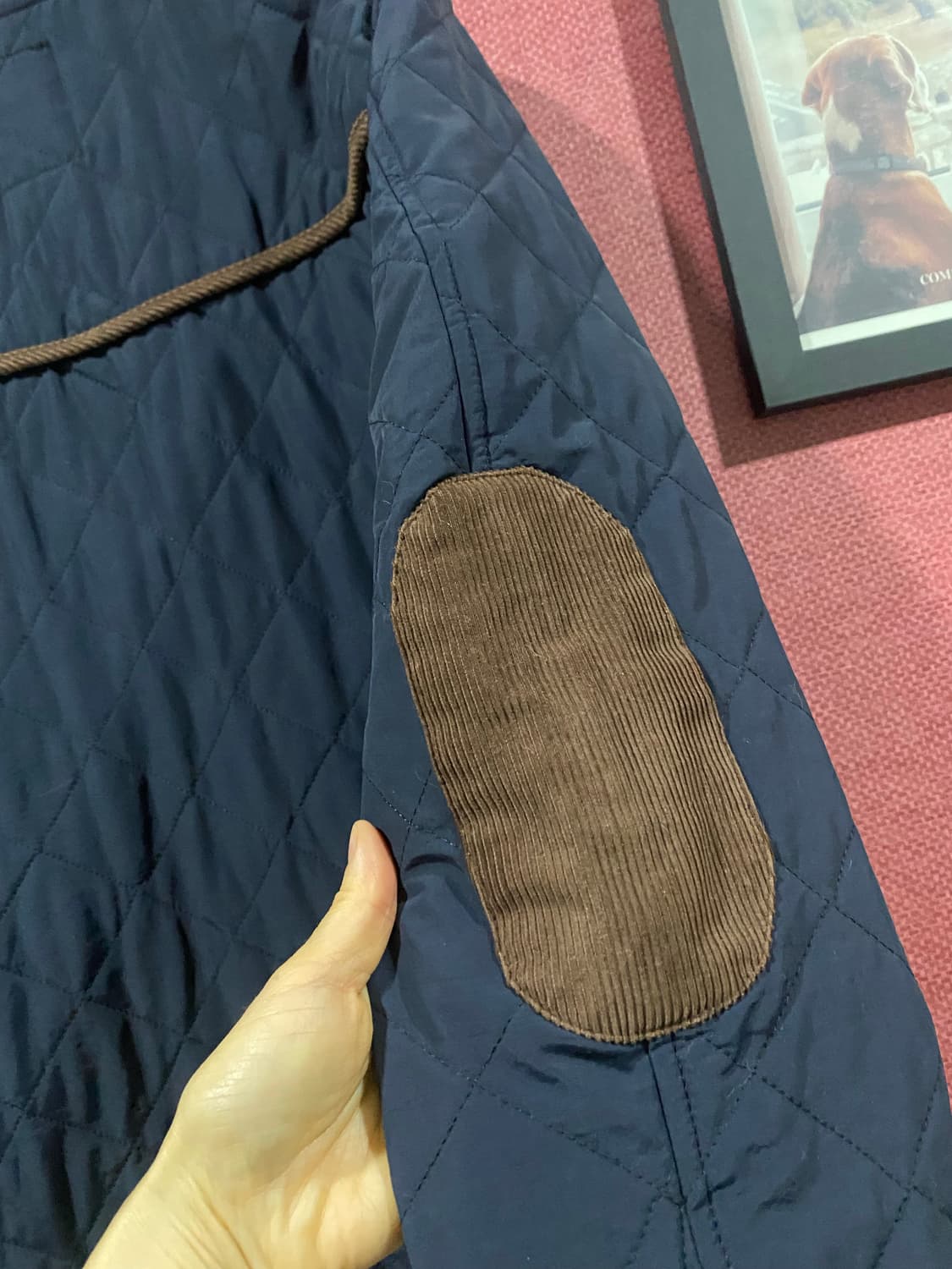 브라운브레스 퀼팅 자켓 XL 네이비 상품이미지7