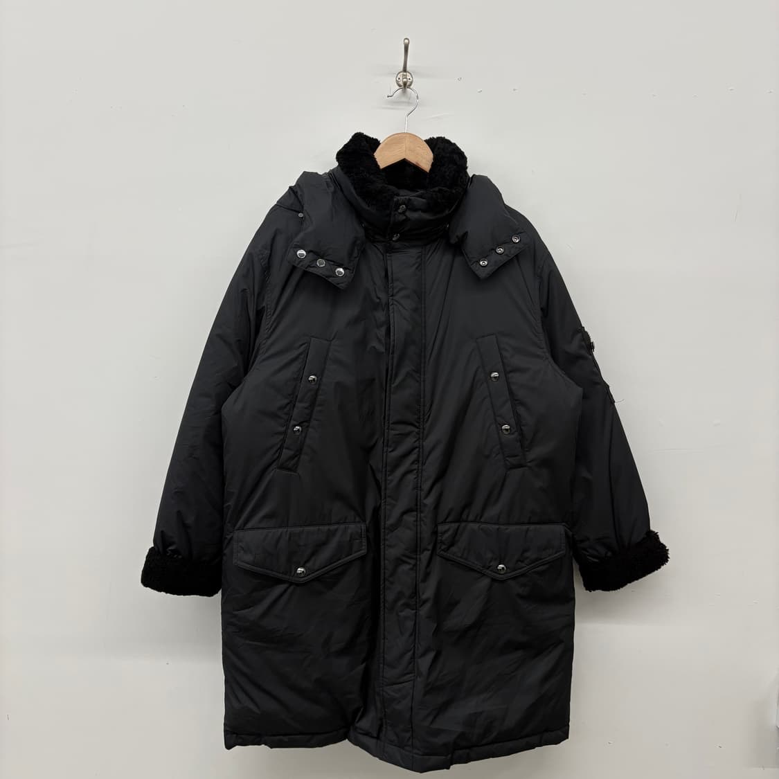 폴로랄프로렌 블랙 롱 패딩 코트 여/M 상품이미지1