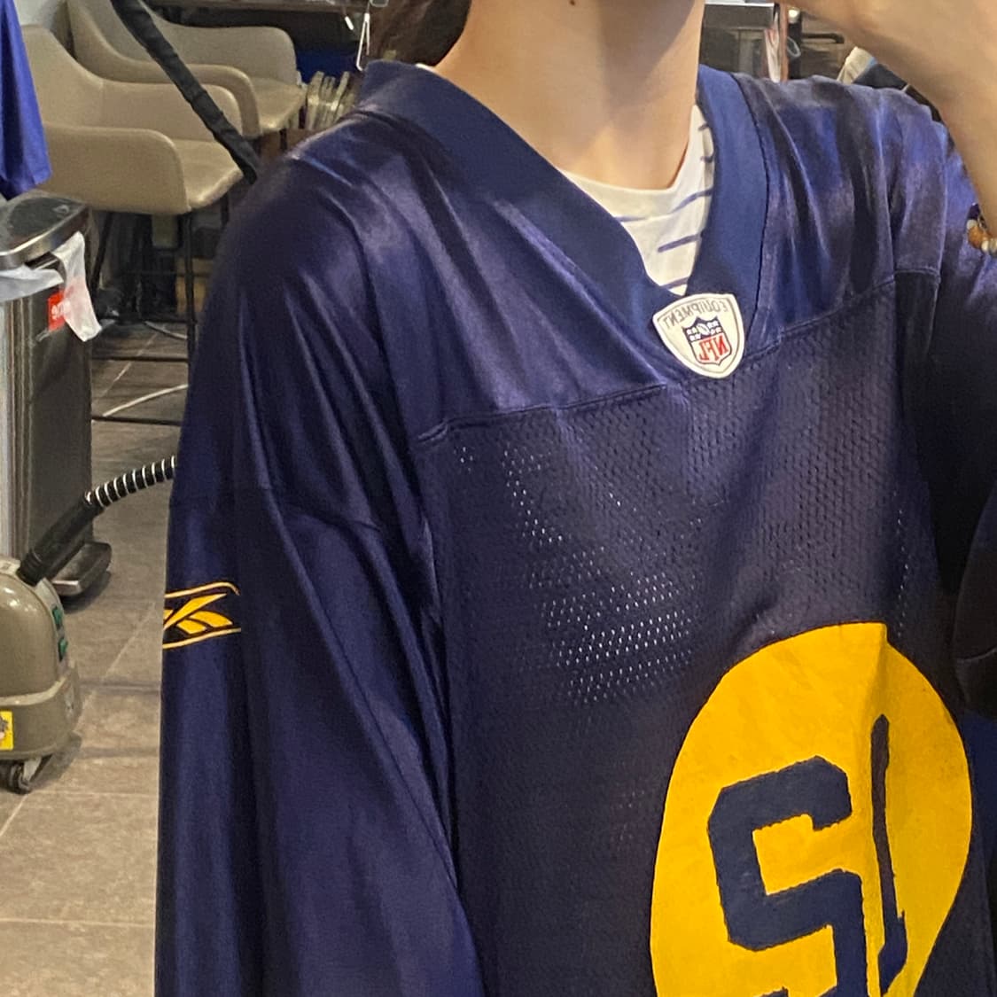 [NO.9] NFL 풋볼 져지 반팔티 네이비 상품이미지3