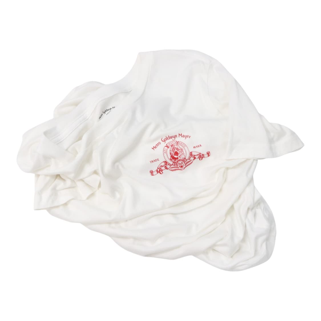 MGM 메트로 골드윈 메이어 무비 로고 화이트 그래픽 티셔츠 상품이미지1