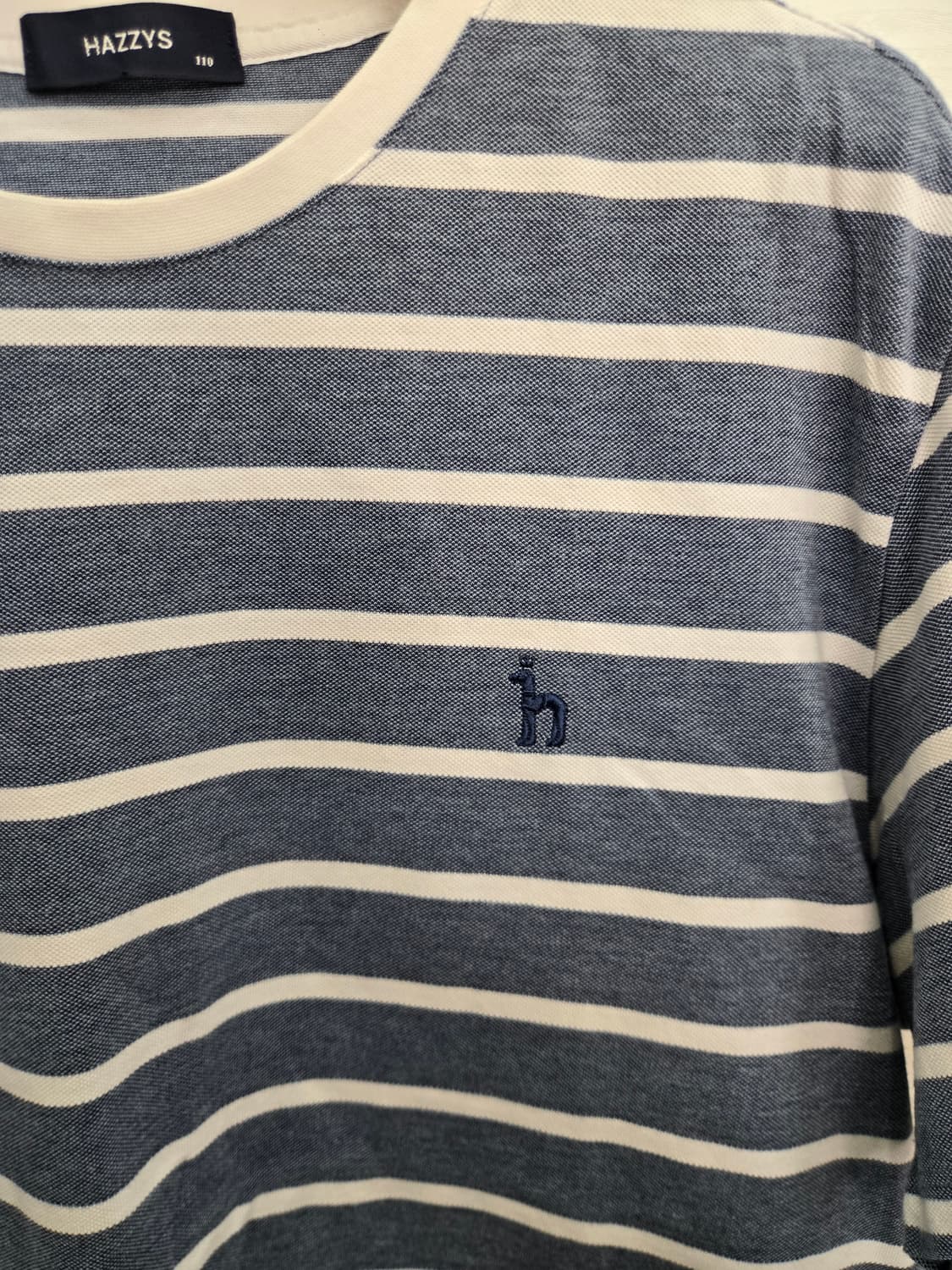 110,2XL )) HAZZYS 헤지스 라운드넥 반팔티셔츠! 상품이미지2