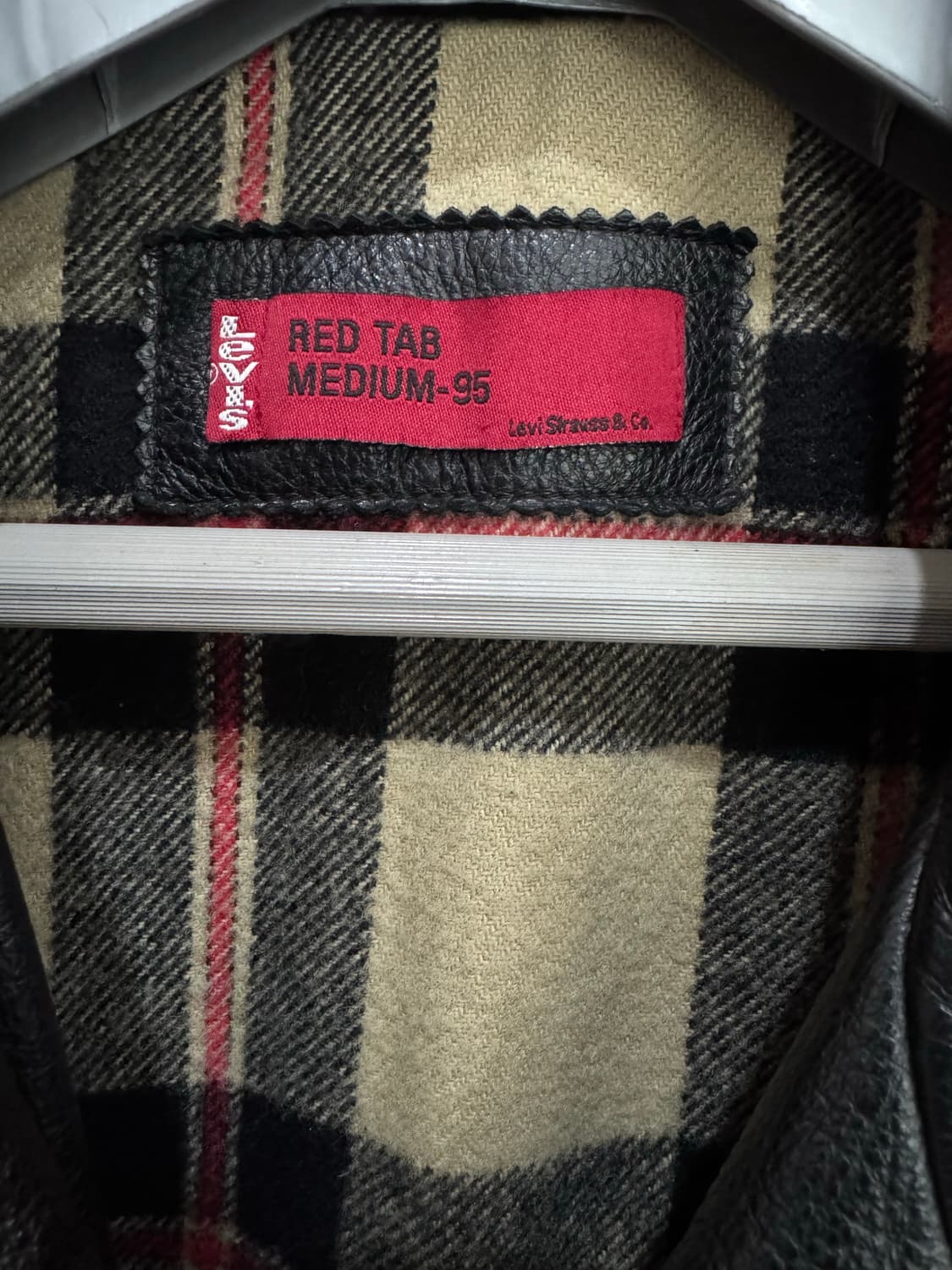 [95] 리바이스 레드탭 소가죽 싱글 자켓 상품이미지4