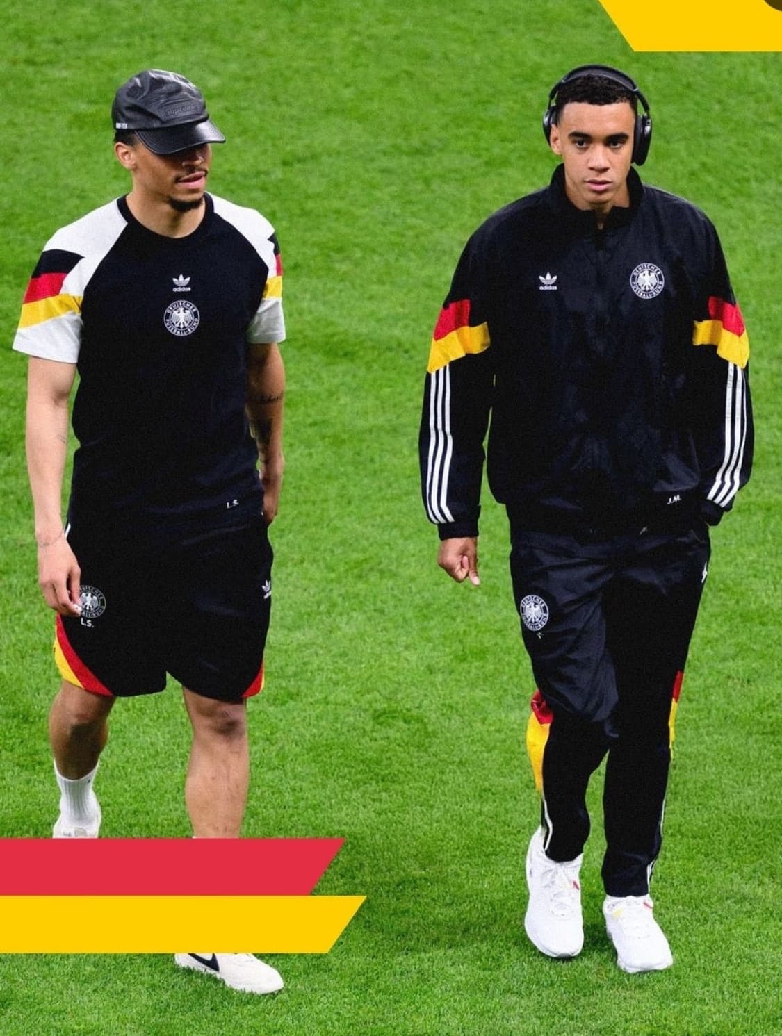 [M] 아디다스 오리지널스 독일 트랙탑 블랙 상품이미지3