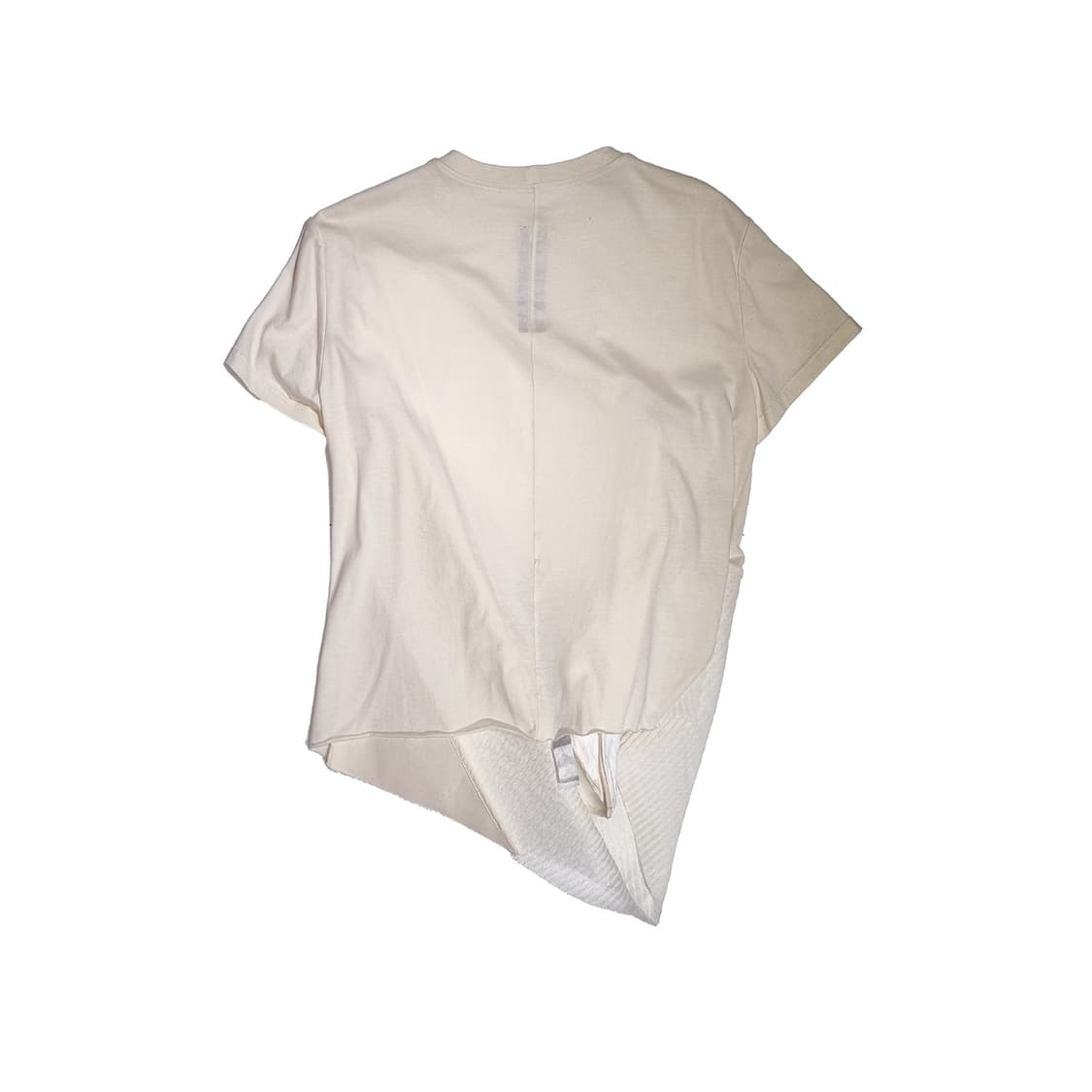 릭오웬스 -18SS DIRT 비대칭 티셔츠 - 아이보리 - 40 상품이미지2