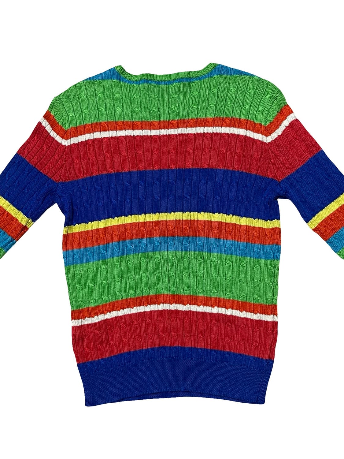 실크 100% 랄프로렌 골프 스트라이프 니트 M 상품이미지5