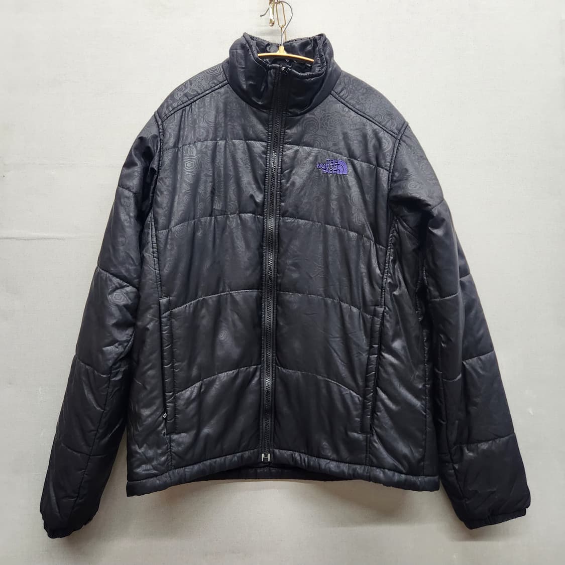 노스페이스 퍼플로고 스트링 경량패딩 M 상품이미지1