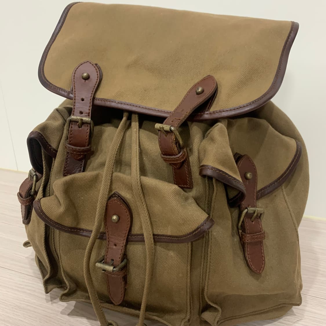 Polo ralplauren canvas rucksack . 상품이미지2