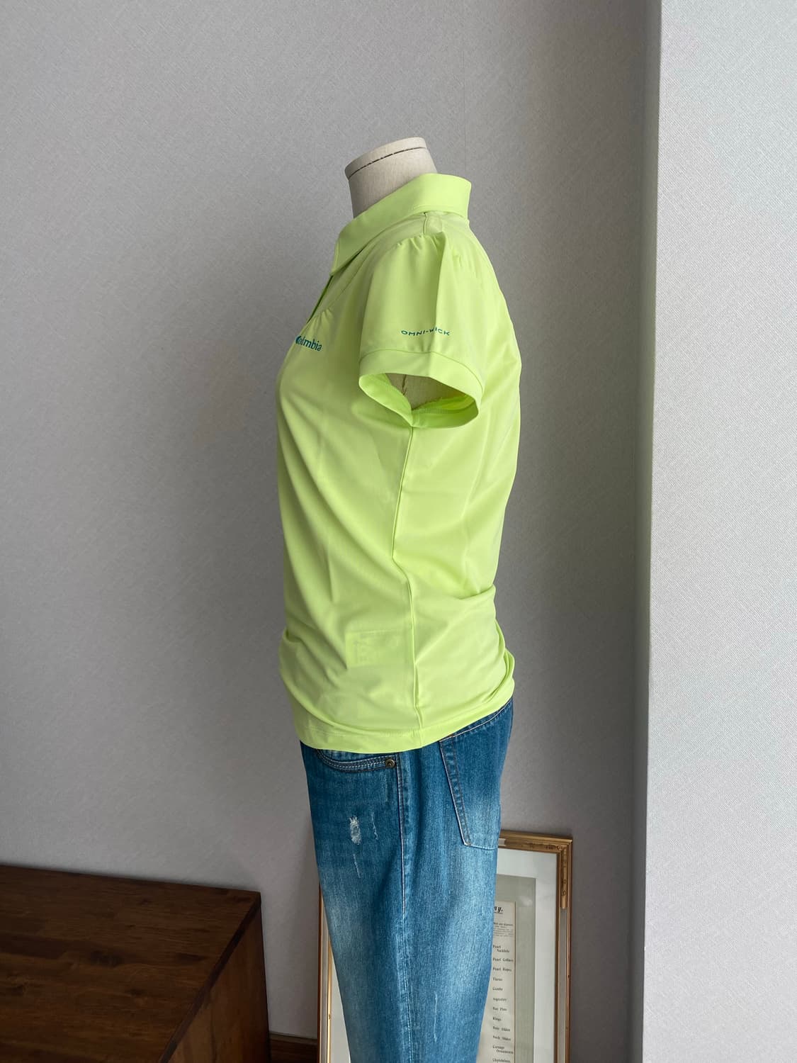 Columbia 콜럼비아 반팔 피케티셔츠(S,새제품) 상품이미지3