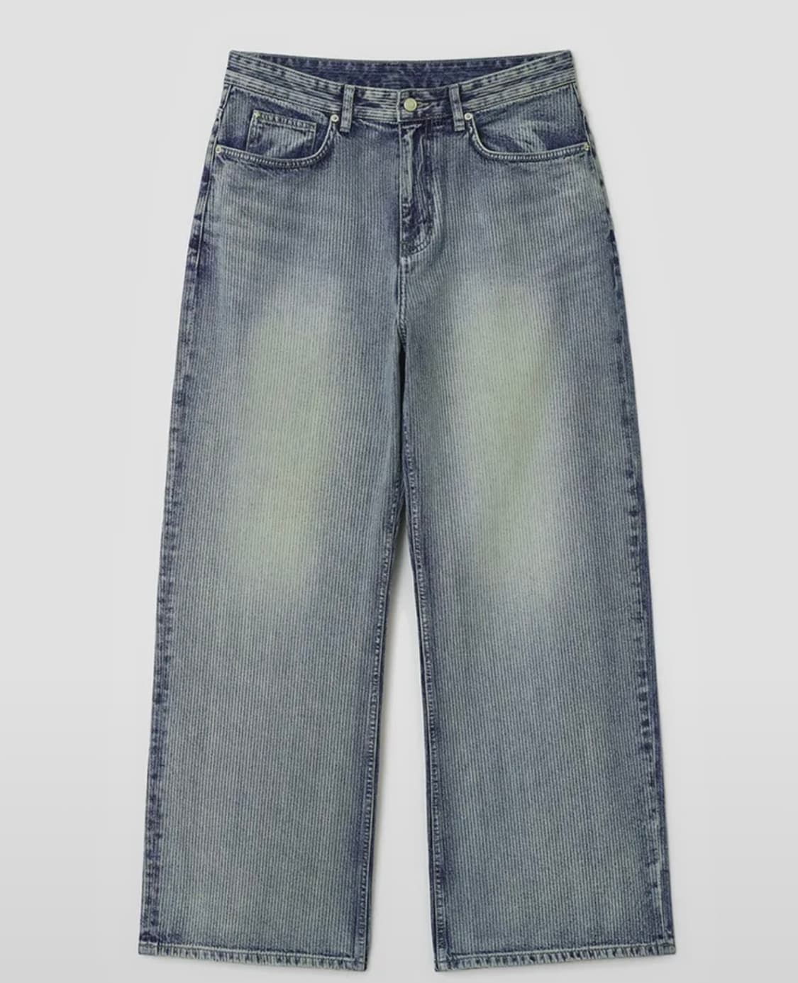 벨리에 트루 와이드 데님 팬츠 - 라이트 웨일 인디고 30/30 상품이미지1