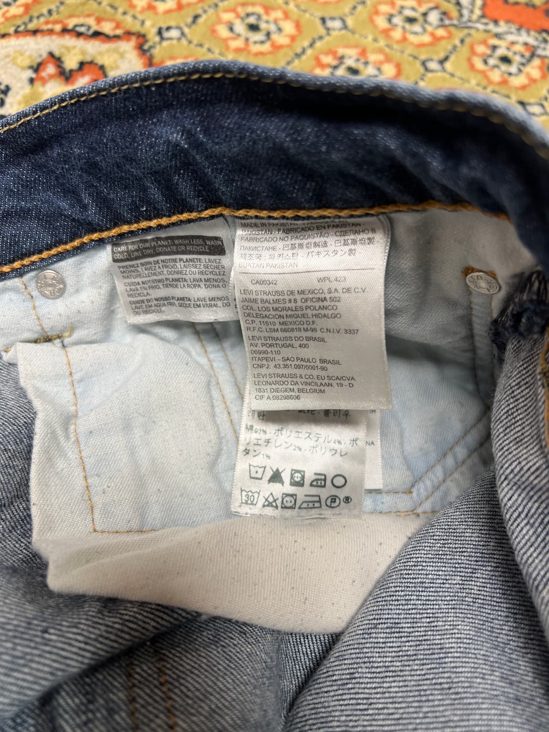 [34] 리바이스 빈티지 505 데님 팬츠 상품이미지3