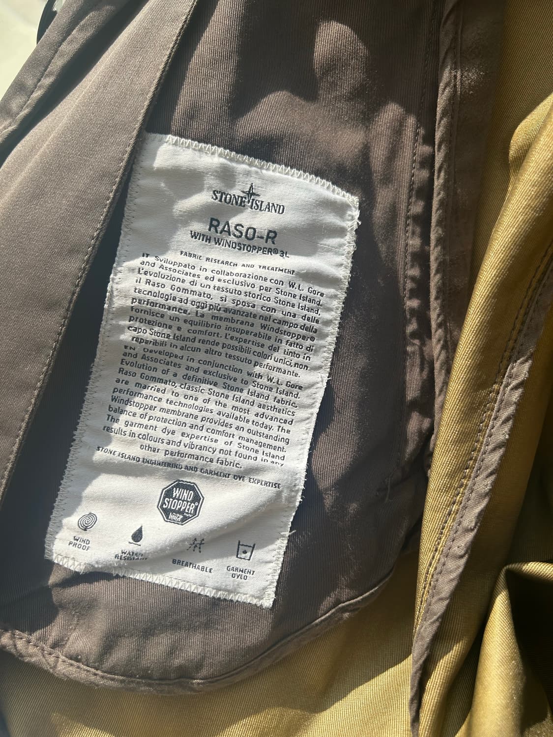 스톤아일랜드 맥코트(STONE ISLAND) 상품이미지3