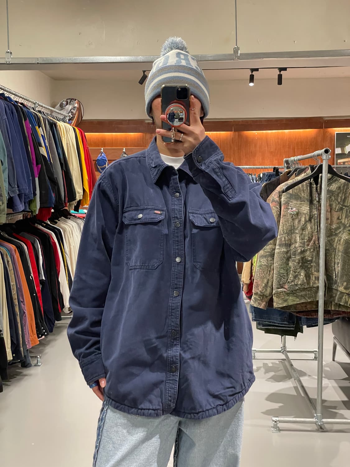 디키즈 플리스 워크 셔츠   상품이미지1