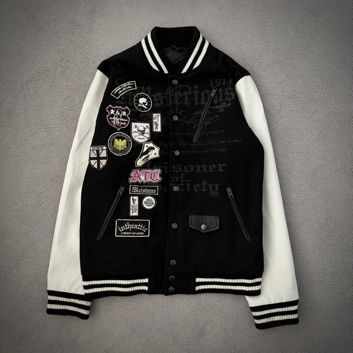 In the attic y2k patch bomber 상품이미지1