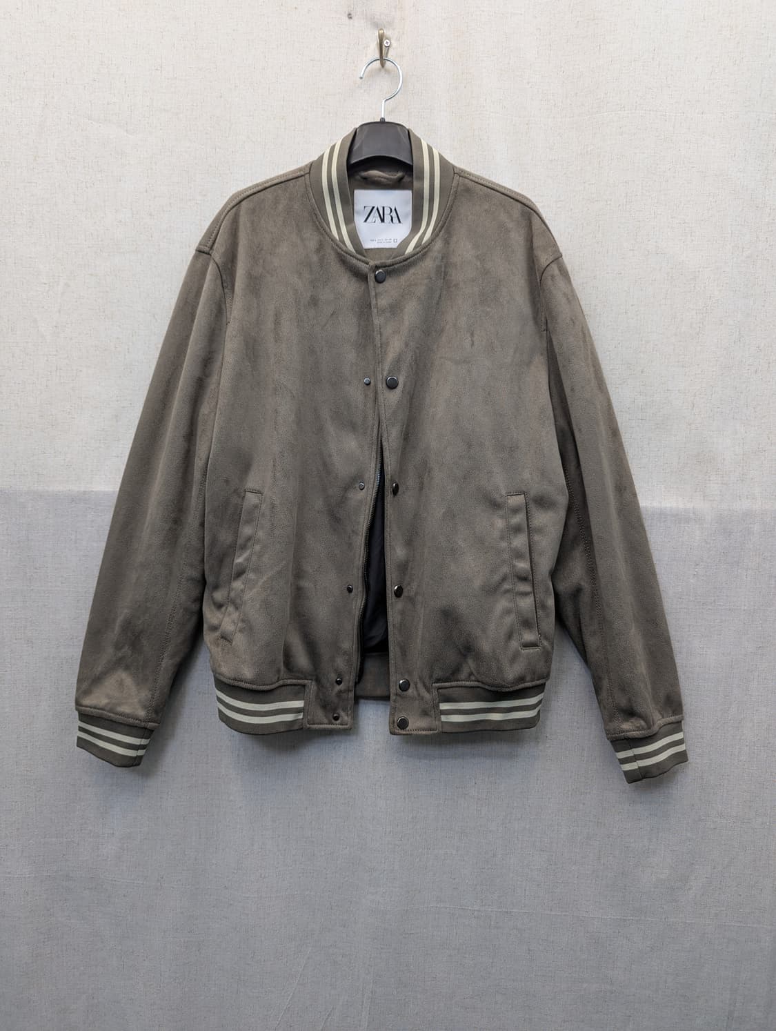 자라 스웨이드 블루종 점퍼 상품이미지1