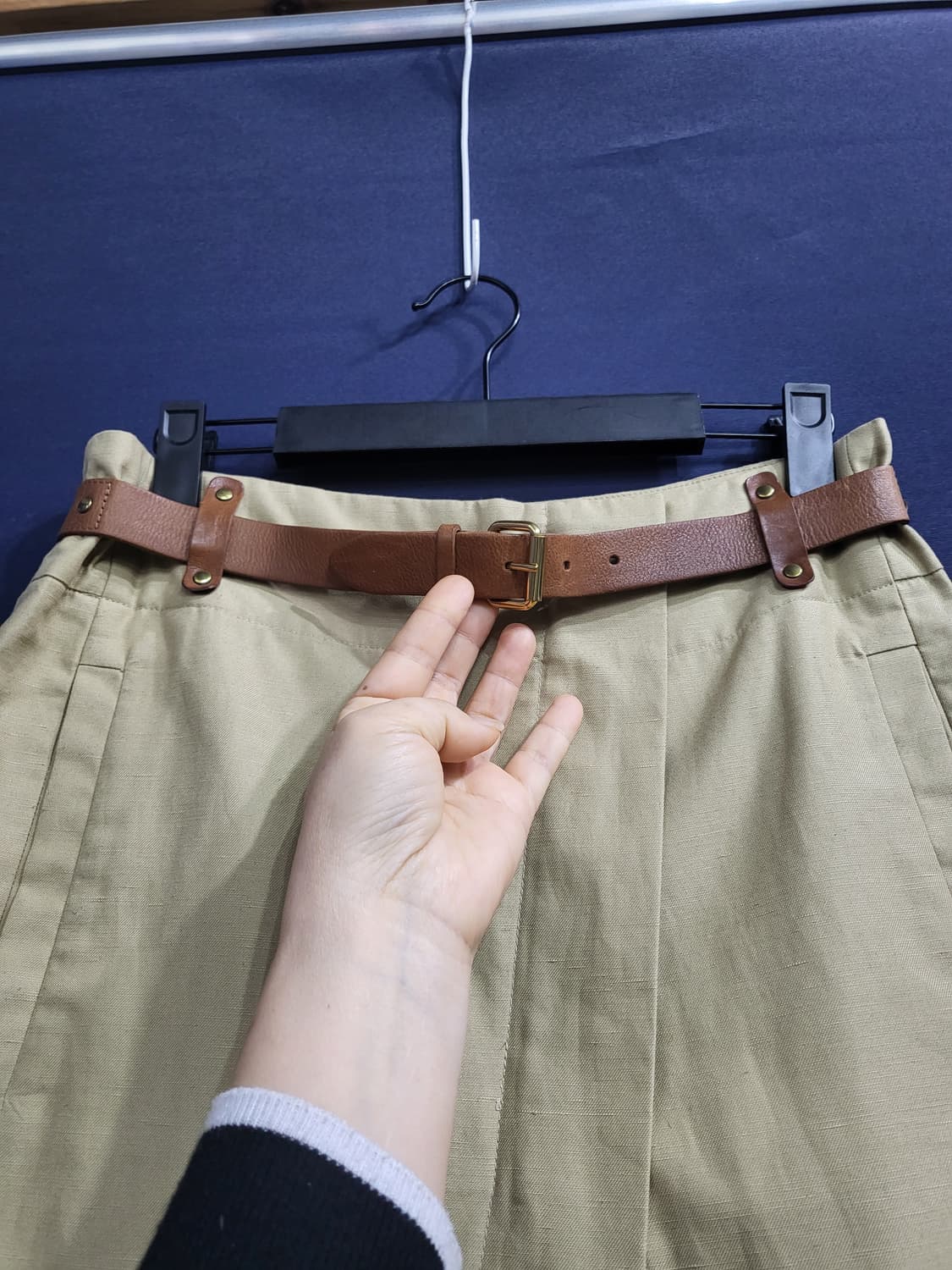 이자벨마랑 벨트 스커트 상품이미지2