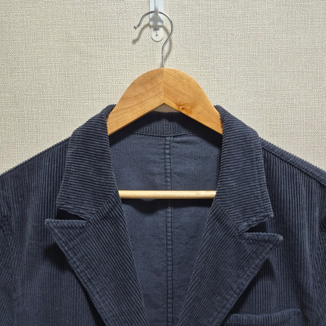 (M) 솔티(SORTIE) tura 코듀로이 워시드 자켓 블루 상품이미지2