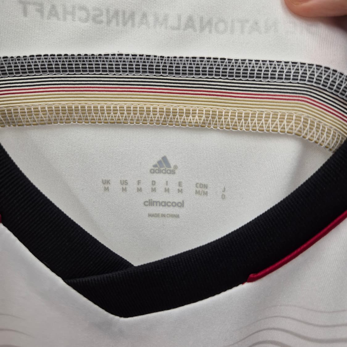 아디다스 2014브라질 월드컵 독일국대 홈 져지 M 상품이미지3