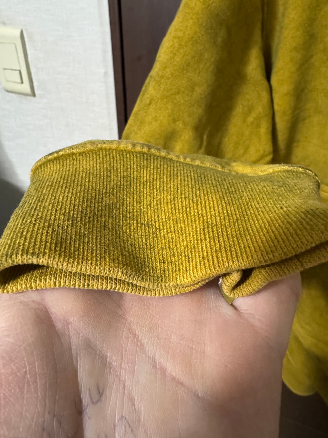 슈프림 스톤아일랜드 머스타드 후드xl 상품이미지5