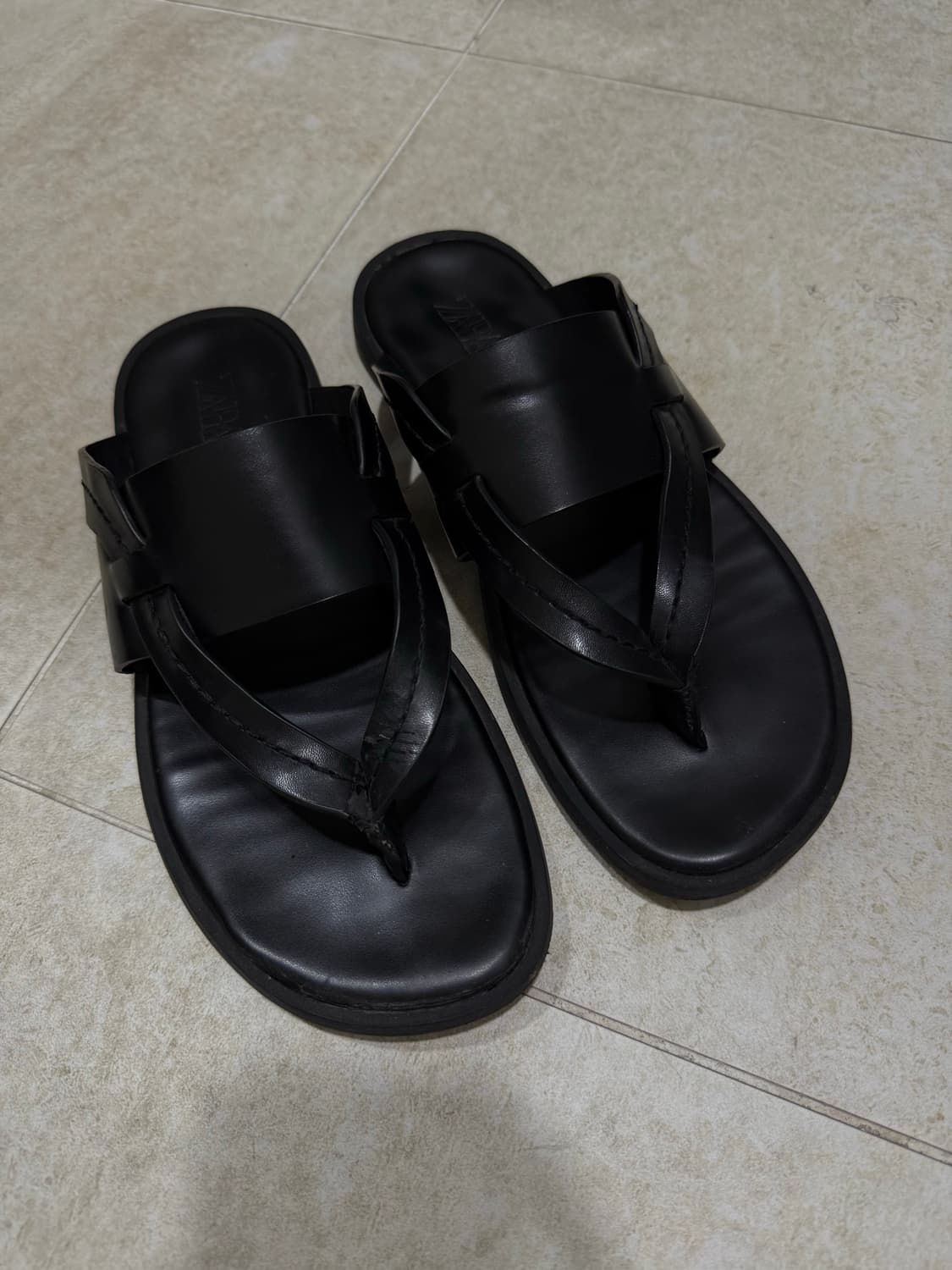zara 자라 스티치 포멀 샌들 상품이미지1