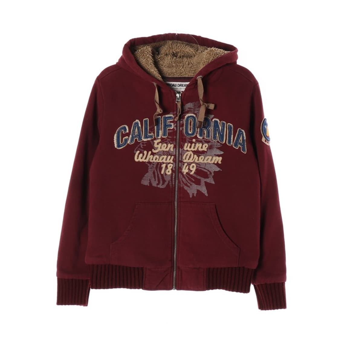 후아유 빈티지 헤비웨이트 후드집업 M 상품이미지1