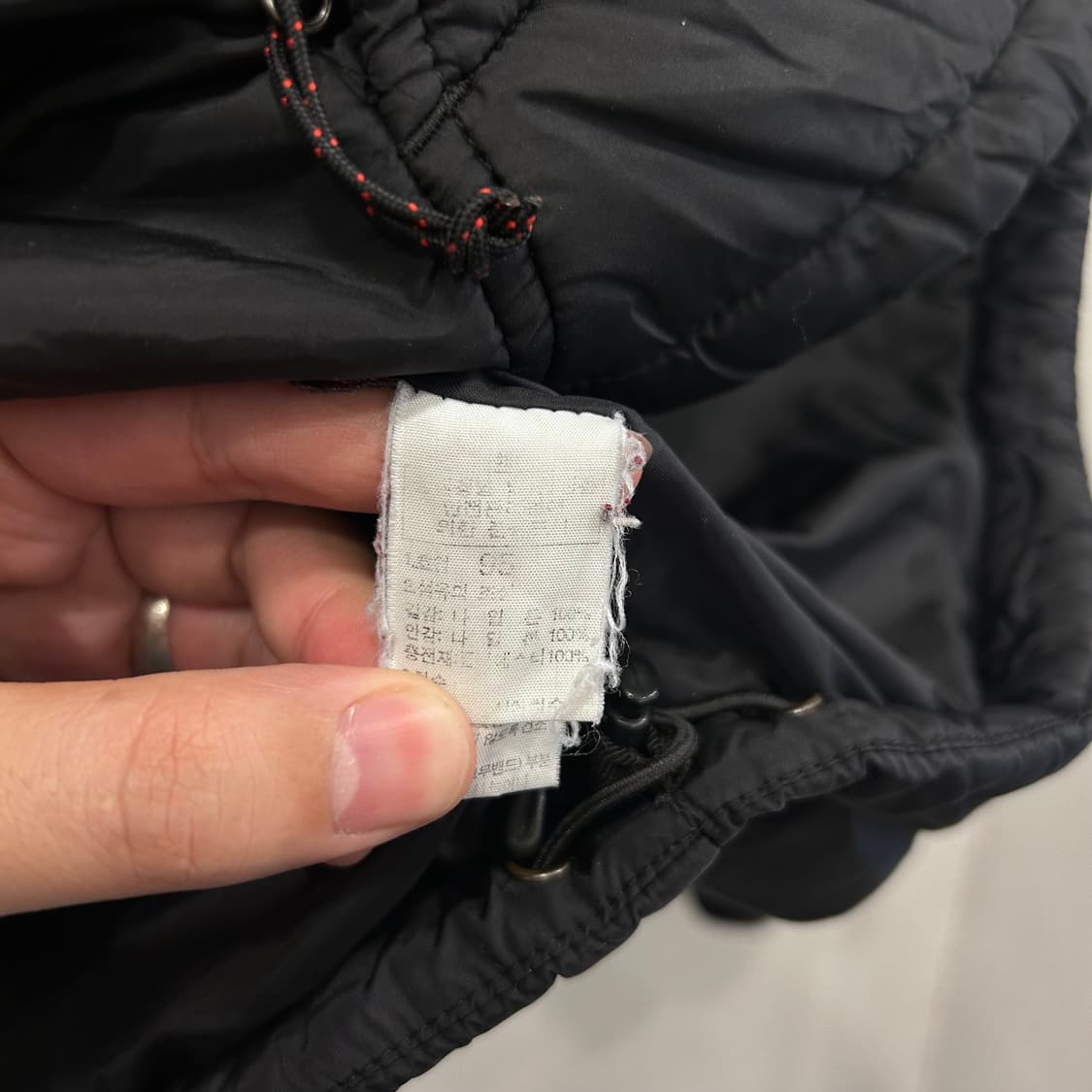 노스페이스 안감 겸용 퀼팅 경량패딩 상품이미지4