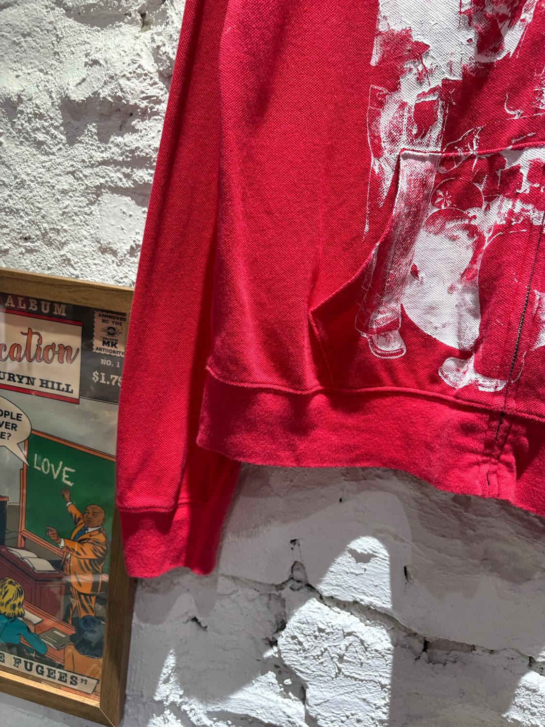 폴로 빅포니 프린팅 커스텀 후드집업 상품이미지5