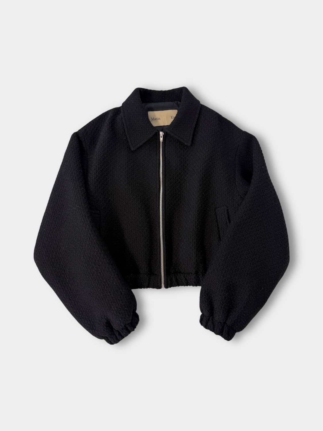 마뗑킴 루즈핏 트위드 크롭 자켓 상품이미지1